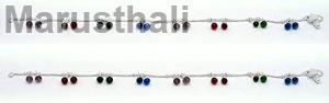 Silver Soft Bell Anklets
