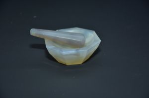 Agate Mortar and Pestle