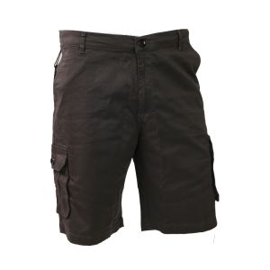 Mens Dark Grey Cargo Shorts
