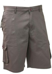 Mens Grey Cargo Shorts