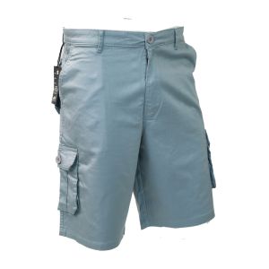 Mens Sky Blue Cargo Shorts