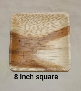 8 Inch Areca Leaf Square Plates