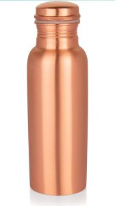 Plain Copper Water Bottle