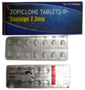 Zopisign 7.5 Mg Tablets