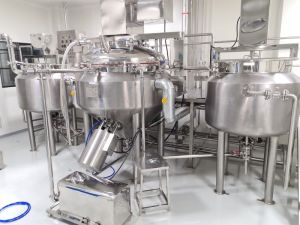 ointment cream mfg plant 1000 kg