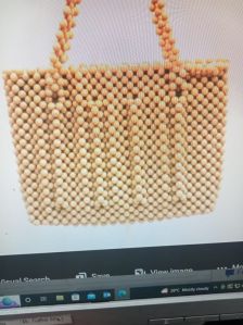 Macrame Beaded Bag