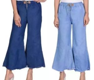 1007 Plain Bell Bottom Jeans