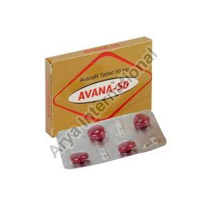 Avana 50mg Tablets