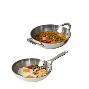 2 Piece Stainless Steel Cookware Set