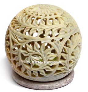 Stone Carving Candle Holder