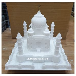 White Italian Marble Taj Mahal