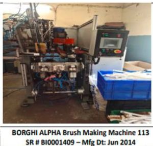 Borghi Alpha Brush Making Machine 113