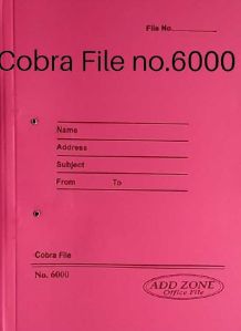 No. 6000 Cobra File