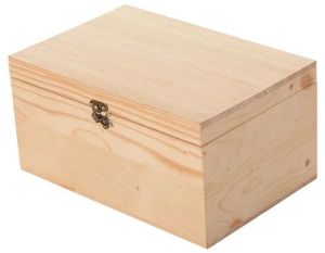 handcrafted wooden box