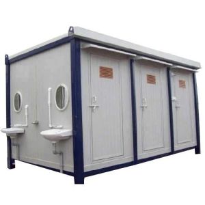 PUF Portable Toilet Block