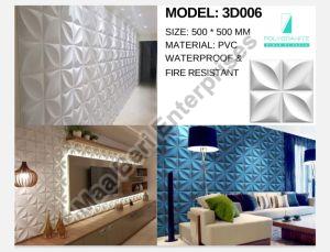 PVC Multicolor 3D Wall Panel