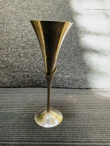 Glass Shaped Candle Holder