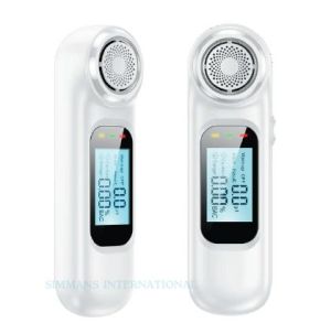 SIMMANS S-21 White Digital Alcohol Tester Breath Analyzer