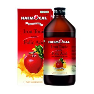 Iron Tonic with Folic Acid- Haemocal Syrup