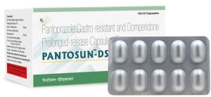 Pantoprazole Gastro Resistant and Domperidone Prolonged Release Capsules