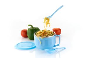 Multicolor Stainless Steel Maggi & Soup Bowl