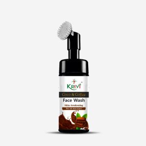Krivi Coco & Coffee Face Wash with Face Brush