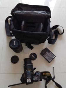 double lens stand battery nikon camera