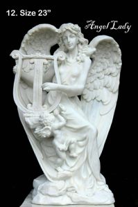 Marble Angel Lady Statue