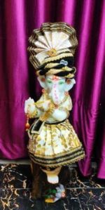 White Polyresin Ganesha Statue