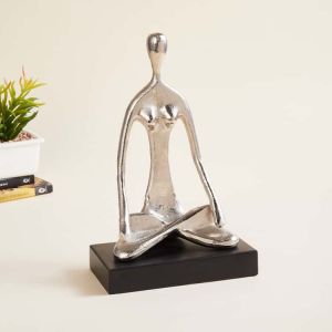 Aluminum Yoga Sculpture