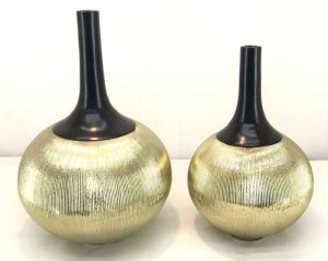 Decorative Metal Vase