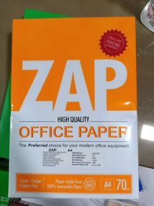 ZAP OFFICE PAPER A4 SIZE 70 GSM