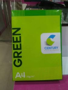century green a4 size 75gsm paper