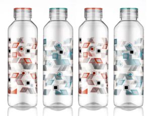 1000 ml Printed Fridge Water Bottle