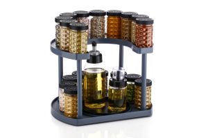 Turntable Masala Rack