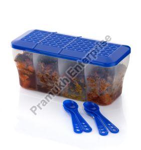 4 Section Spice Container