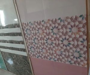 glossy ceramic wall tile