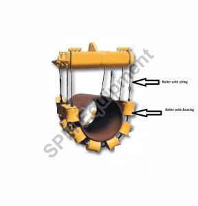 pu coated pipe lowering cradle