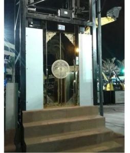 Passenger Glass Hydraulic Elevator