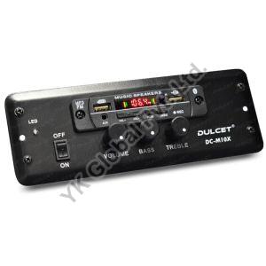 Dulcet DC-M10X Double IC Universal Fit Mp3 Car Stereo