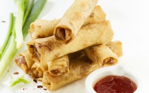 Frozen Cheese Corn Spring Roll