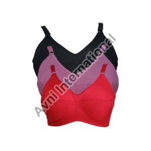 Padded Lycra Cotton Ladies Pink Bra, Size: 40 at Rs 250/piece in Pune