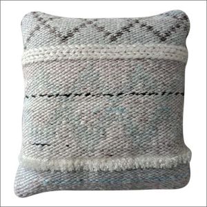 Grey Handwoven Cushion