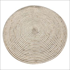 Round Jute Braided Carpets