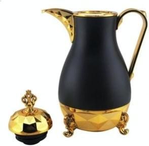 Matt Black Finish Dallah Arabic Tea Pot