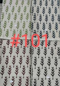 Khadi Printed Kurti Fabric