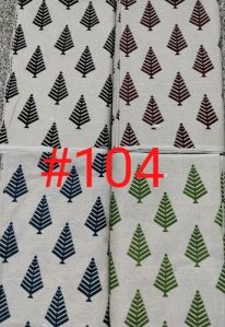 Khadi Printed Kurti Fabric