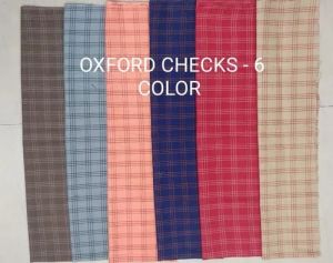 Oxford Check Cotton Fabric