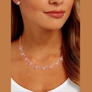 Azura Hype Diamond Necklace Set