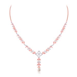 Angelic Purity Diamond Necklace Set